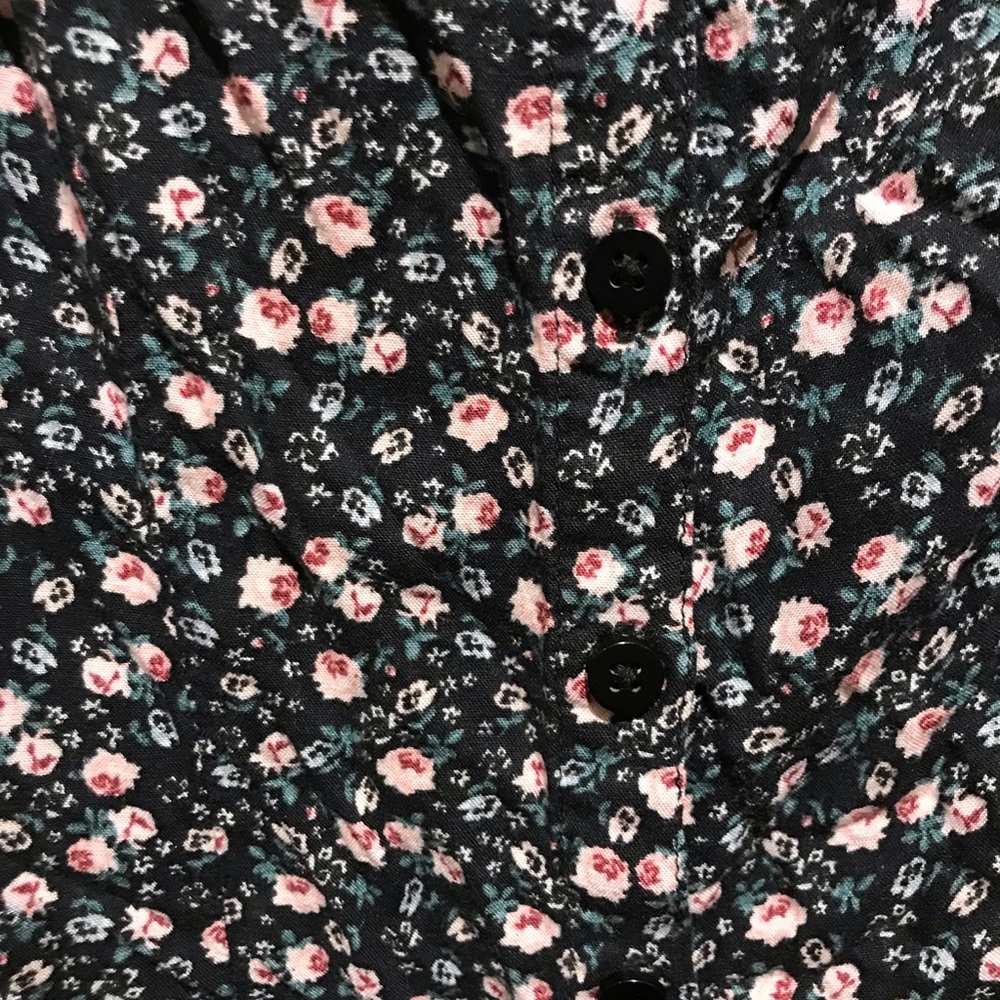 H&M Divided Flower Patterned Mini Dress - Picture 2 of 4